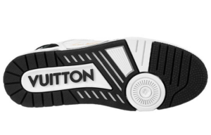 Giay Louis Vuitton LV Trainer 'Velcro Strap Black White' 1A9ZB0
