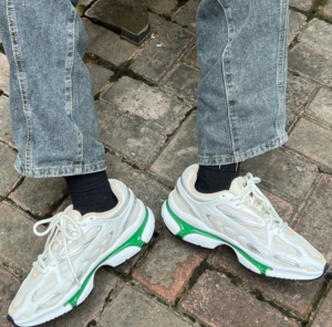 Giay Lacoste L003 'Green White' 47SMA0013082