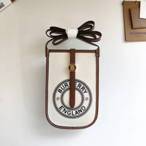 Tui Burberry Logo Graphic Canvas Phone Case 'Beige' 80266091