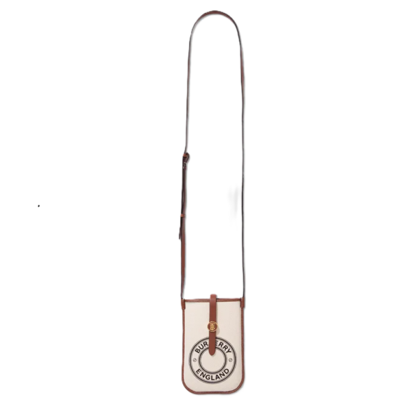 Tui Burberry Logo Graphic Canvas Phone Case 'Beige' 80266091