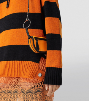 Tui Burberry Leather Olympia Card Case 'Orange' 80403161