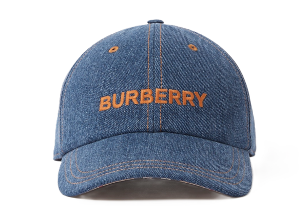 Mu Burberry Embroidered Logo 'Denim' 80707661