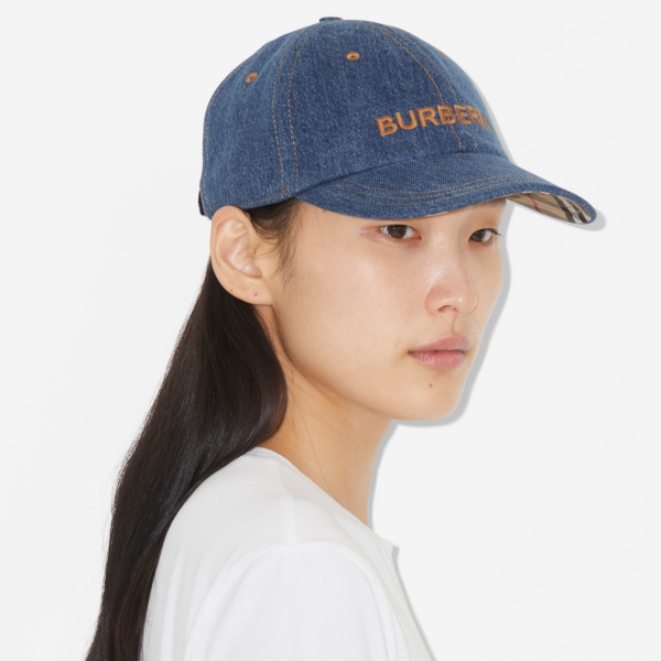 Mu Burberry Embroidered Logo 'Denim' 80707661