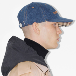 Mu Burberry Embroidered Logo 'Denim' 80707661