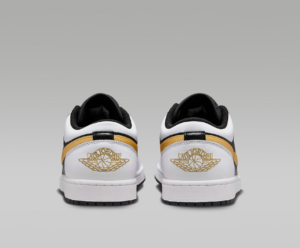 Giay Nike Air Jordan 1 Low 'Gold Swoosh' 553558-172