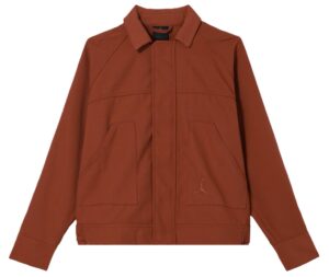 Ao Nike Jordan Solid Color Jacket 'Dune Red' FN5351-615