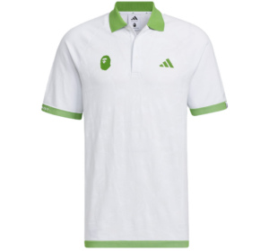 Ao Adidas Golf Relaxed Fit Polo x Bape 'White' IQ3680
