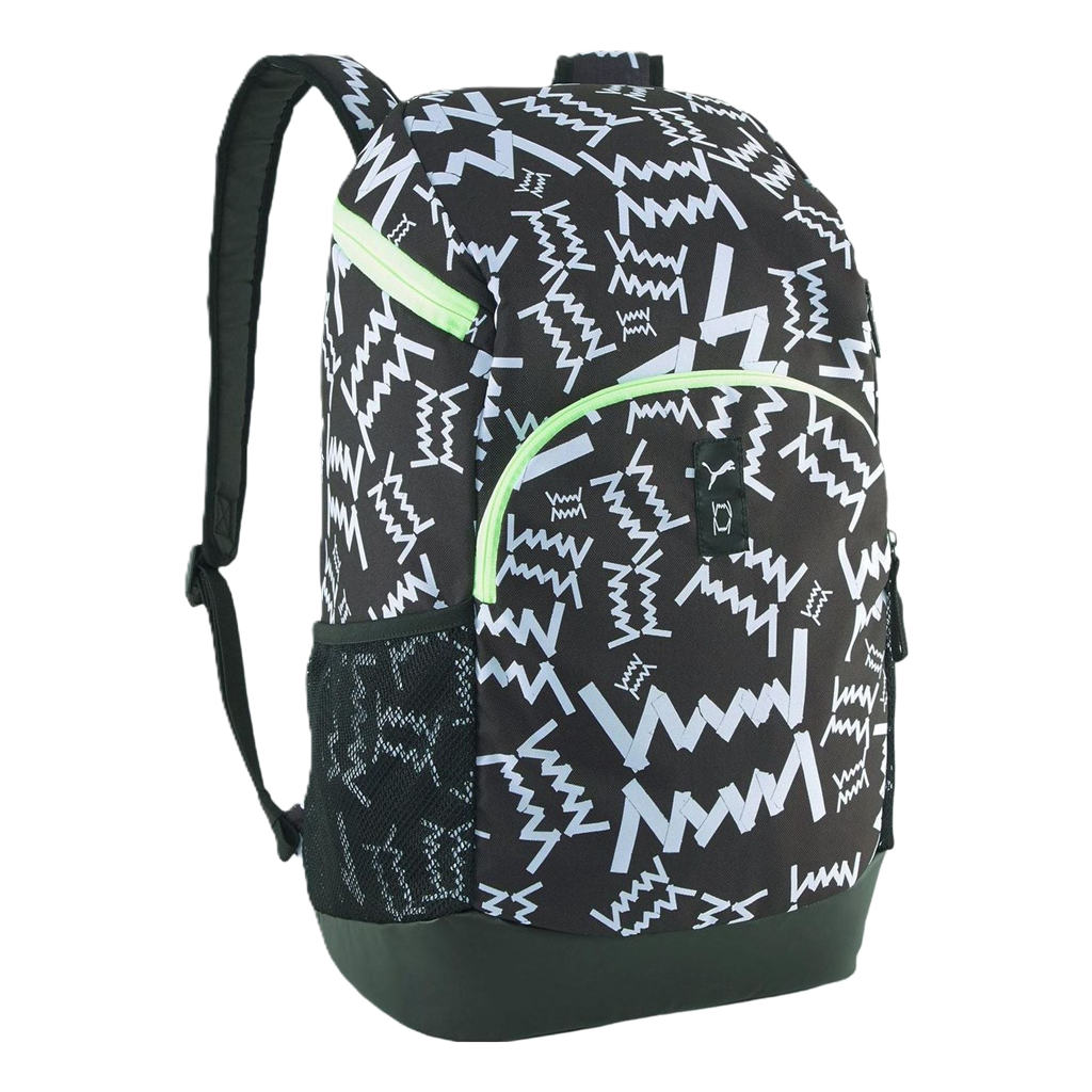 Balo Puma Basketball 'Black White Green' 07920501