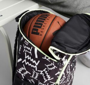 Balo Puma Basketball 'Black White Green' 07920501