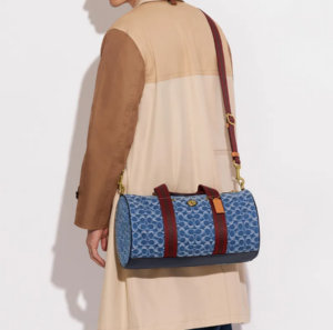 Tui Coach Duffle In Signature 'Blue' CA285-WAH