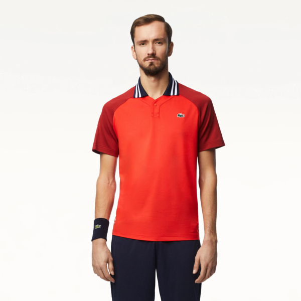 Ao Lacoste Tennis x Daniil Medvedev Slim Fit 'Red' DH7381-10-IRW