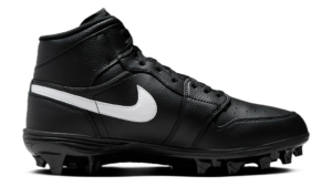 Giay Nike Air Jordan 1 Mid TD Cleat 'Black White' FJ6805-001