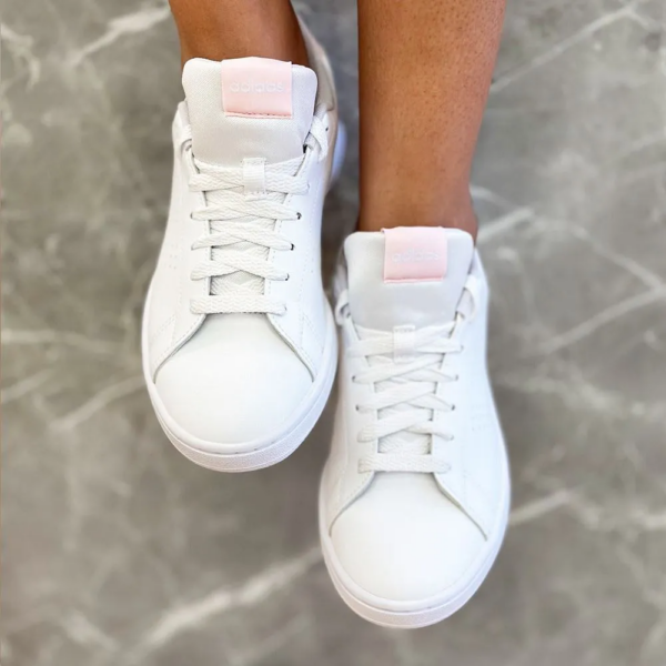 Giay Adidas Advantage 'Cloud White Pink' IF6116