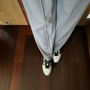 Giay Adidas Samba 'Silver Metallic Black Gum' JI4218