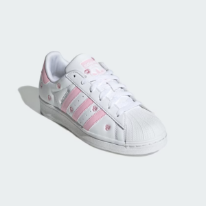 Giay Adidas Superstar J 'Pink Floral Embroidery' IG7015