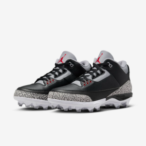 Giay Nike Air Jordan 3 Retro TD Cleat 'Black Cement' FZ8626-001