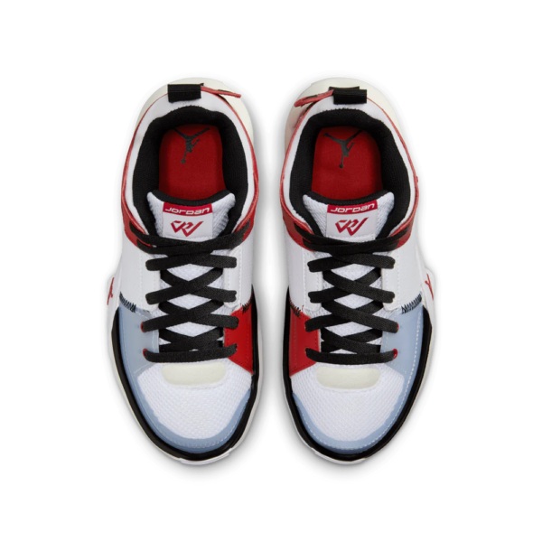 Giay Nike Jordan One Take 5 GS 'White Black Red' FD2338-160