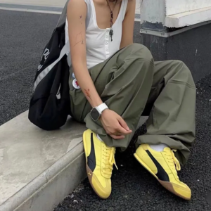 Giay Puma Bella UT 'Yellow Black' 402186-05