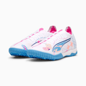 Giay Puma Ultra 5 Match TF 'White Blue Pink' 108091-01