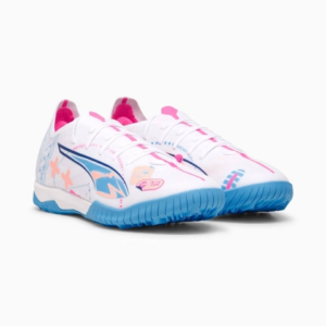 Giay Puma Ultra 5 Match TF 'White Blue Pink' 108091-01