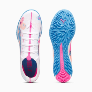 Giay Puma Ultra 5 Match TF 'White Blue Pink' 108091-01