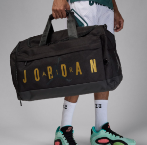 Tui Jordan Velocity Duffle Bag 'Black Gold' HF7295-014