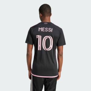Ao Adidas Inter Miami CF 23/24 Messi Away Jersey 'Black' JE9744