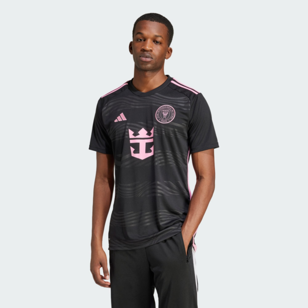 Ao Adidas Inter Miami CF 23/24 Messi Away Jersey 'Black' JE9744