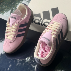 Giay Adidas VL Court 'Pink' JR8309