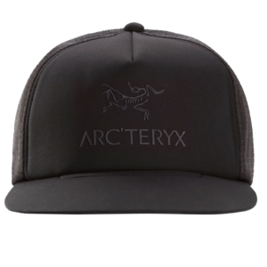 Mu Arcteryx Logo Trucker Flat 'Black' L07824000