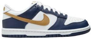 Giay Nike Dunk Low GS 'Midnight Navy Wheat' FB9109-111