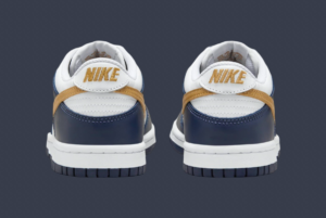 Giay Nike Dunk Low GS 'Midnight Navy Wheat' FB9109-111