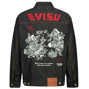 Ao Evisu Two Gods Embroidered 'Navy' 2EAHTM3DJ7001LFCS