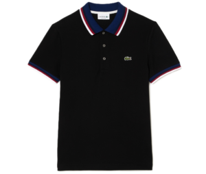 Ao Lacoste Regular Fit Stretch Mini Pique 'Black' PH3461-51-031