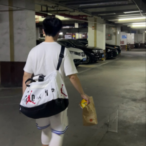 Tui Nike Jordan Velocity Duffle 'White' SM0920-001