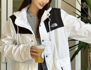 Ao The North Face Windbreaker 'White' NF0A81NO-FN4