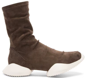 Giay Adidas Ankle Suede Vicious Sole x Rick Owens 'Brown' S78447