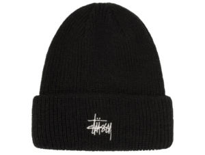 Mu Stussy Basic Cuff Beanie 'Black' 1321007
