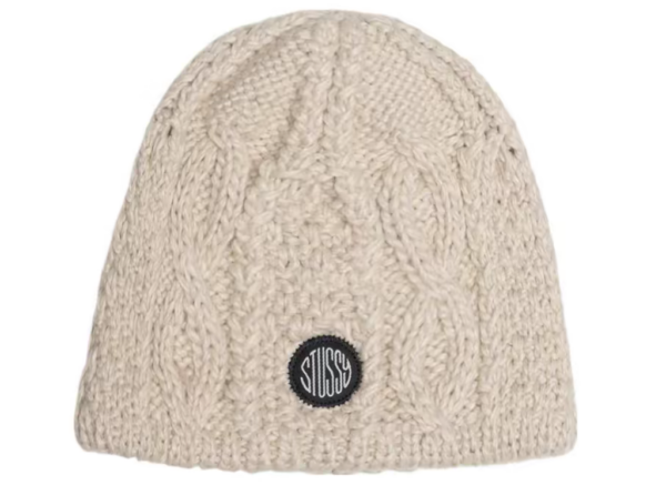 Mu Stussy Basic Cuff Beanie Logo 'Pink' 1321189NATL