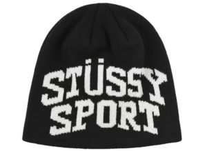 Mu Stussy Sport Jacquard Skullcap 'Black' 1321153-BLAC