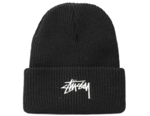 Mu Stussy Stock Cuff Beanie 'Black' 132953