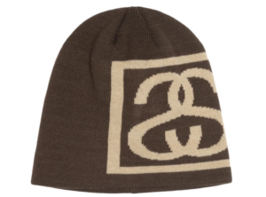 Mu Stussy Cuff Beanie 'Brown' 639260