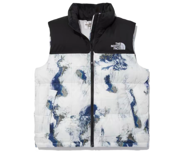 Ao The North Face Nuptse Down Vest 'Multi Color' NV1DN51J