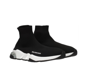 Giay Balenciaga Speed Trainers Clearsole 'Black' 607544W05GG1010