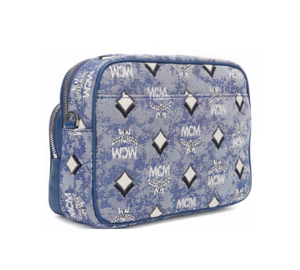 Tui MCM Aren in Vintage Jacquard 'Blue' MMRBATQ01LU001