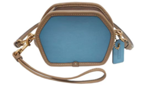 Tui Coach Geometric Coin Case 'Blue' 306-B4PVX