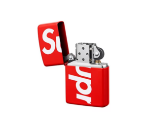 Bat Lua Supreme x Zippo 'Red White' SUP-SS18-370