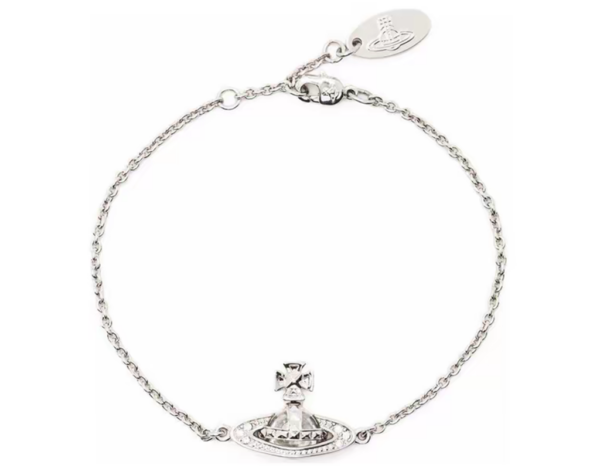 Vong Tay Vivienne Westwood Pina Bas 'Silver' 6102006602P116