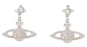 Khuyen Tai Vivienne Westwood Mini Bas 'Silver' 6202002502P116CNP116