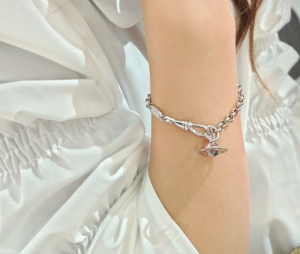 Vong Tay Vivienne Westwood Petite Orb 'Silver' 6102005702P019P019